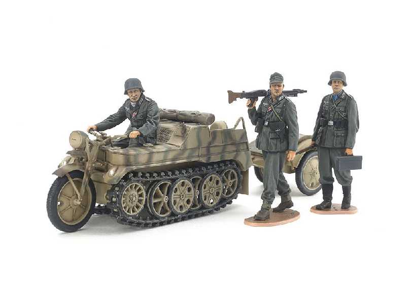 Sd.Kfz.2 Kettenkraftrad - środkowa produkcja - zdjęcie 1 Sd.Kfz.2 Kettenkraftrad - środkowa produkcja - zdjęcie 1