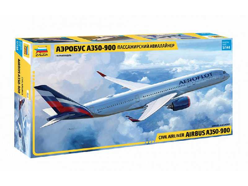 Airbus A350-900 - samolot pasażerski - zdjęcie 1 Airbus A350-900 - samolot pasażerski - zdjęcie 1