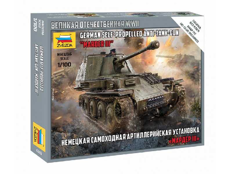 Niemieckie przeciwpancerne działo samobieżne "MARDER III" - zdjęcie 1 Niemieckie przeciwpancerne działo samobieżne "MARDER III" - zdjęcie 1