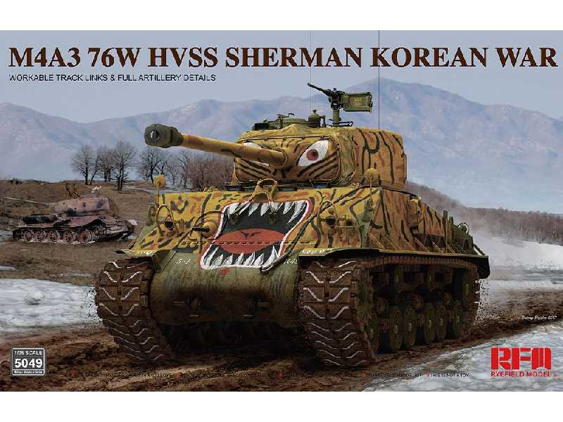 M4A3 76W HVSS Sherman - wojna w Korei - zdjęcie 1 M4A3 76W HVSS Sherman - wojna w Korei - zdjęcie 1