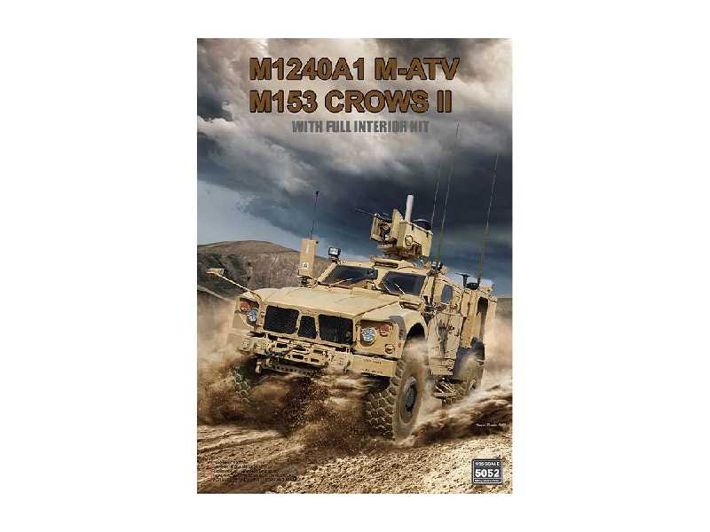 M1240A1 M-ATV (M153 Crows II) z wnętrzem - zdjęcie 1 M1240A1 M-ATV (M153 Crows II) z wnętrzem - zdjęcie 1