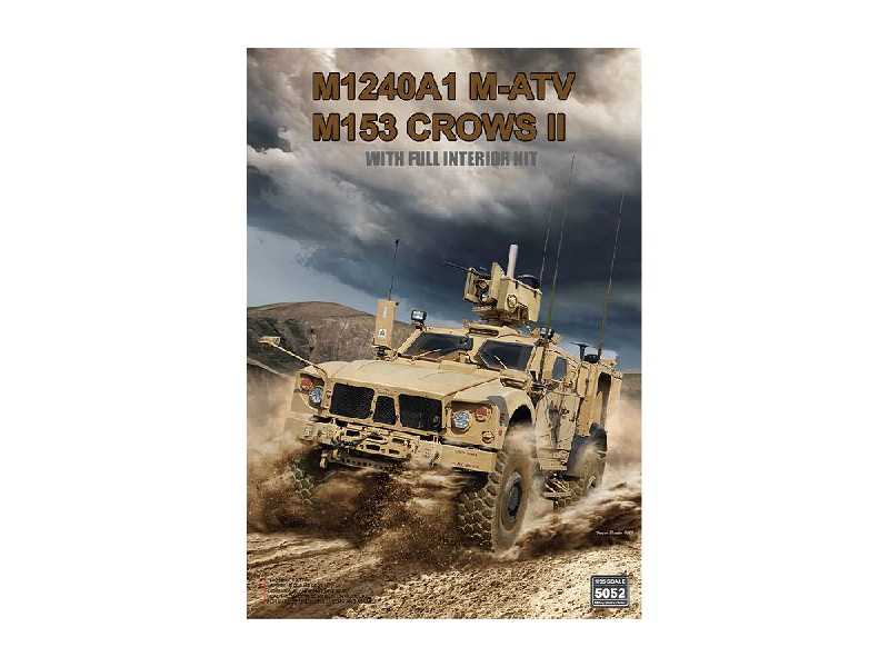 M1240A1 M-ATV (M153 Crows II) z wnętrzem - zdjęcie 1