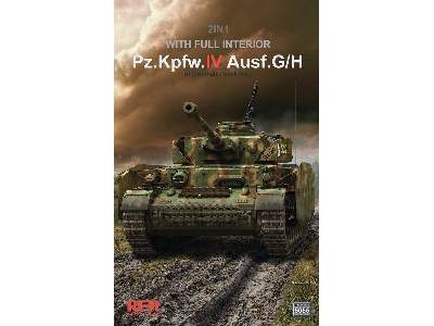 Pz.Kpfw.IV Ausf.G/H z wnętrzem - zdjęcie 1