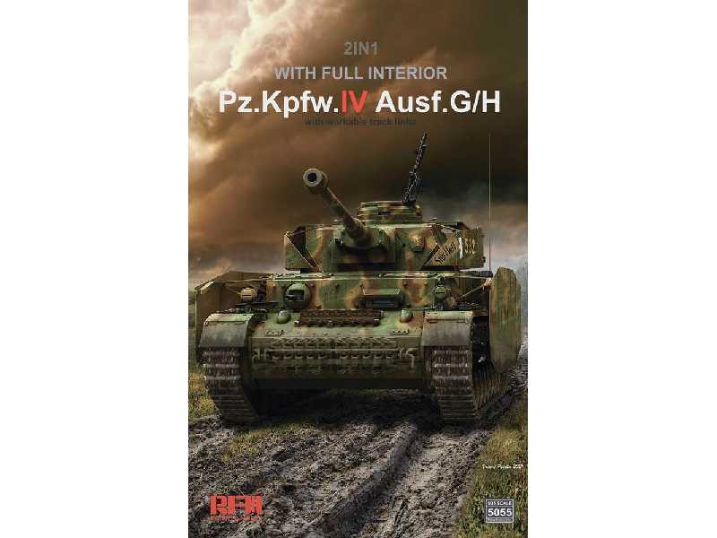 Pz.Kpfw.IV Ausf.G/H z wnętrzem - zdjęcie 1