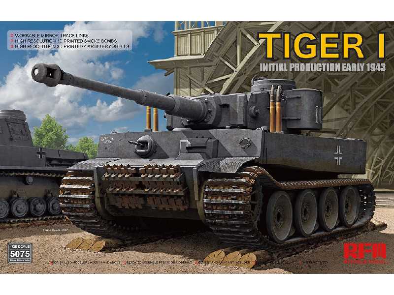 Tiger I - producja początkowa 1943 - zdjęcie 1 Tiger I - producja początkowa 1943 - zdjęcie 1