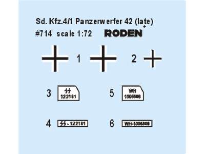 (8cm) Raketen-Vielfachwerferauf Panzerwerfer 42 - zdjęcie 3