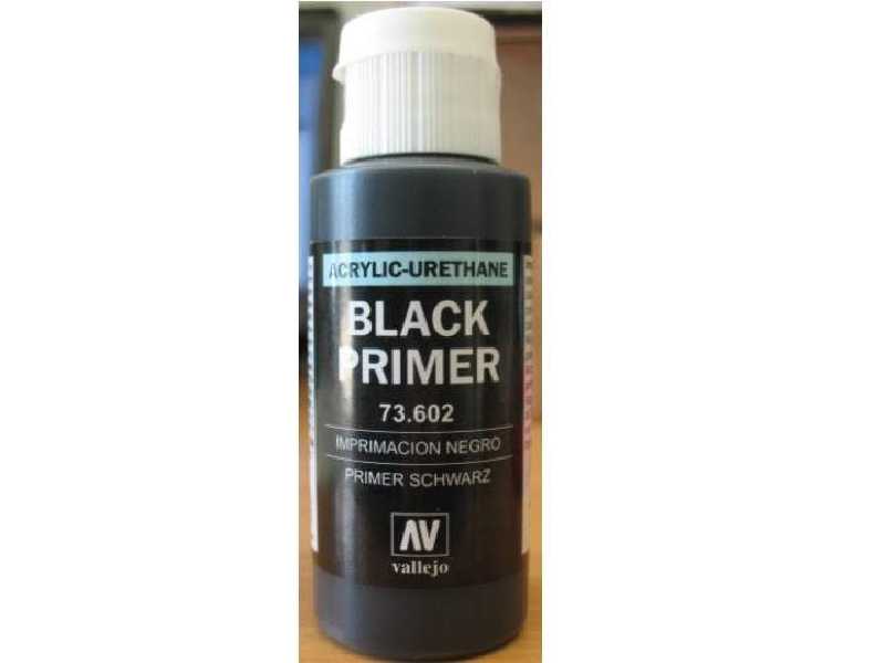 Podkład poliuretanowy - czarny - 60 ml - zdjęcie 1