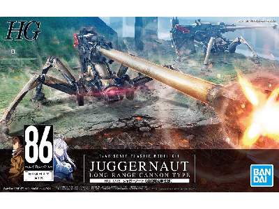 86 Juggernaut (Long Range Cannon Type) (Gundam 60932) - zdjęcie 1