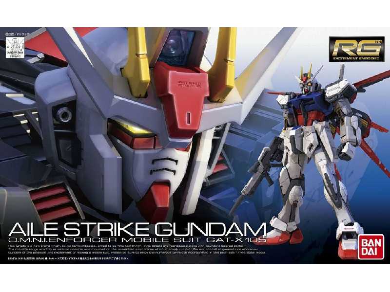 Aile Strike Gundam Bl (Gundam 61613) - zdjęcie 1 Aile Strike Gundam Bl (Gundam 61613) - zdjęcie 1