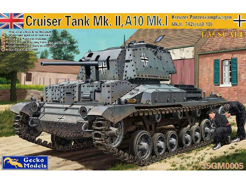 Kreuzer Panzerkampfwagen Mk.Ii, 742(E),(A-10) - zdjęcie 1 Kreuzer Panzerkampfwagen Mk.Ii, 742(E),(A-10) - zdjęcie 1