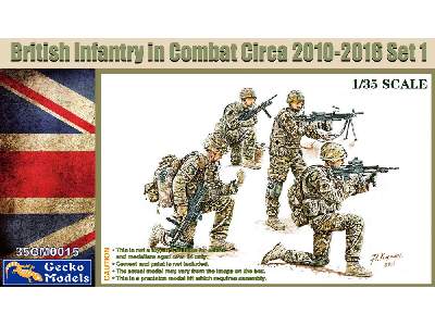 British Infantry In Combat Circa 2010~2012 Set 1 - zdjęcie 1