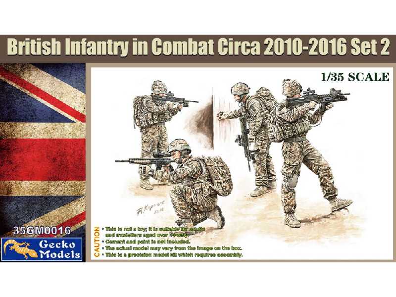 British Infantry In Combat Circa 2010~2012 Set 2 - zdjęcie 1