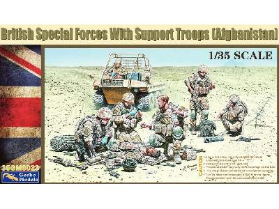 British Special Forces With Support Troops (Afghanistan) - zdjęcie 1