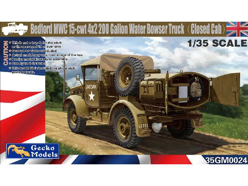 Bedford Mwc 15-cwt 4x2 200 Gallon Water Bowser Truck (Close Cab( - zdjęcie 1 Bedford Mwc 15-cwt 4x2 200 Gallon Water Bowser Truck (Close Cab( - zdjęcie 1