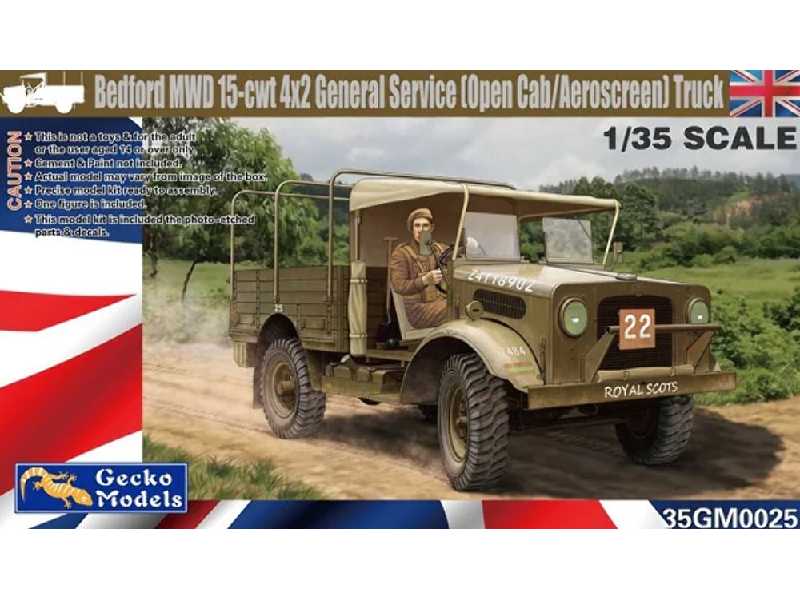 Bedford Mwd 15-cwt 4x2 Gs Truck (Open Cab/Aeroscreen)( - zdjęcie 1 Bedford Mwd 15-cwt 4x2 Gs Truck (Open Cab/Aeroscreen)( - zdjęcie 1