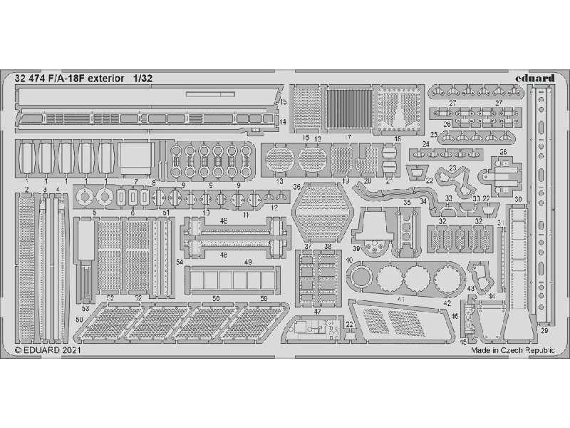 F/ A-18F exterior 1/32 - zdjęcie 1