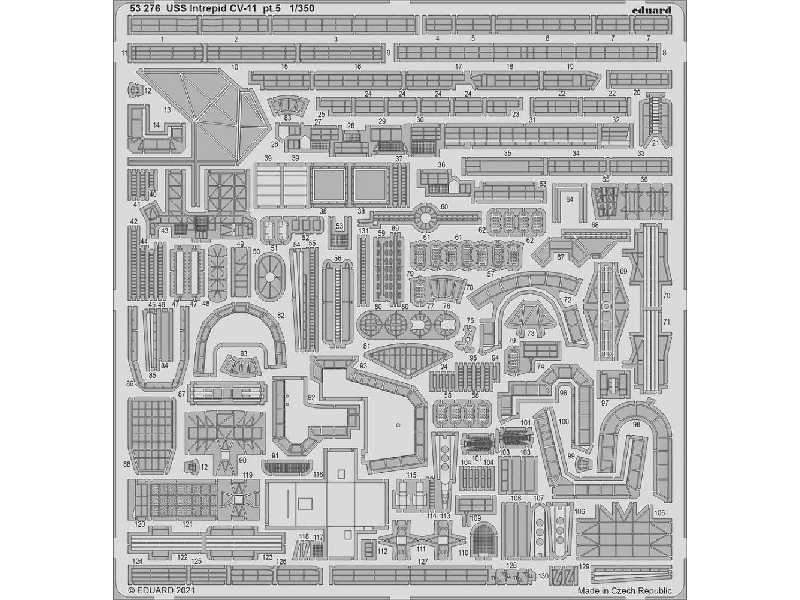 USS Intrepid CV-11 pt.5 1/350 - zdjęcie 1