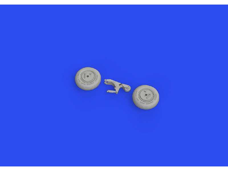 A6M2 wheels 1/48 - Eduard - zdjęcie 1 A6M2 wheels 1/48 - Eduard - zdjęcie 1