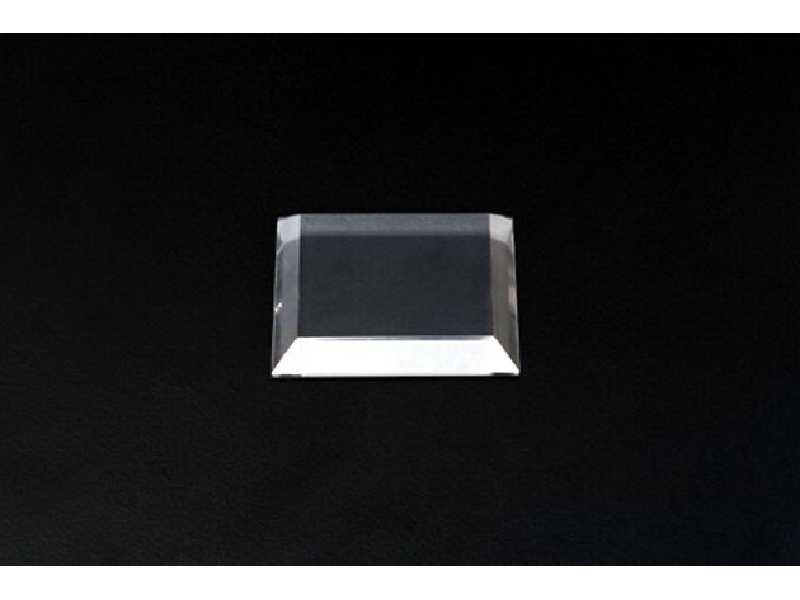 Podstawka kwadratowa prześroczysta - 100 x 100 x 8 mm - zdjęcie 1 Podstawka kwadratowa prześroczysta - 100 x 100 x 8 mm - zdjęcie 1