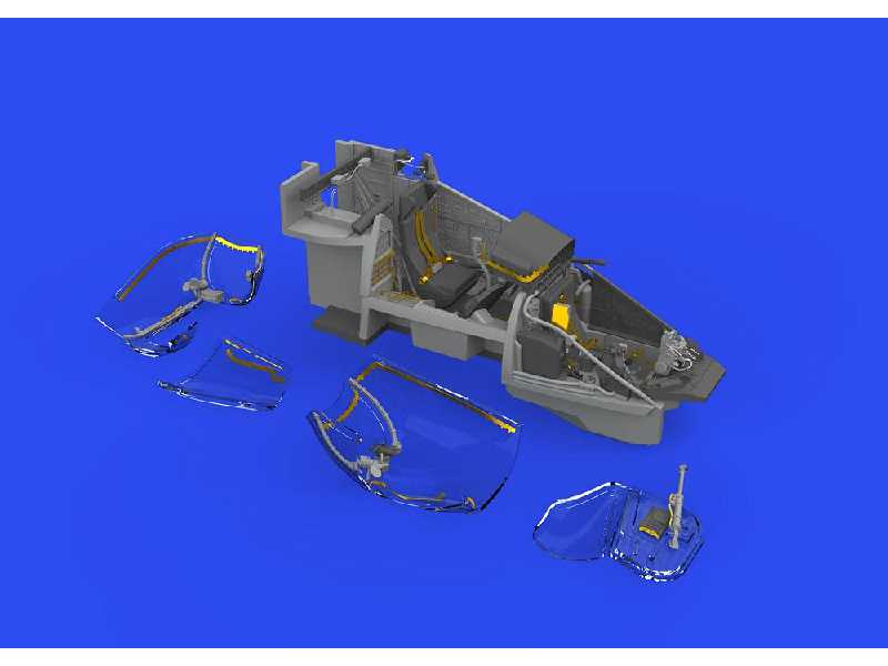 Mi-24D cockpit 1/48 - Zvezda - zdjęcie 1 Mi-24D cockpit 1/48 - Zvezda - zdjęcie 1