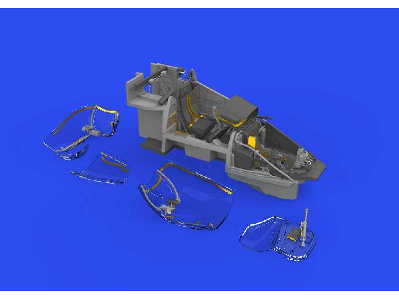 Mi-24D cockpit 1/48 - Zvezda - zdjęcie 1