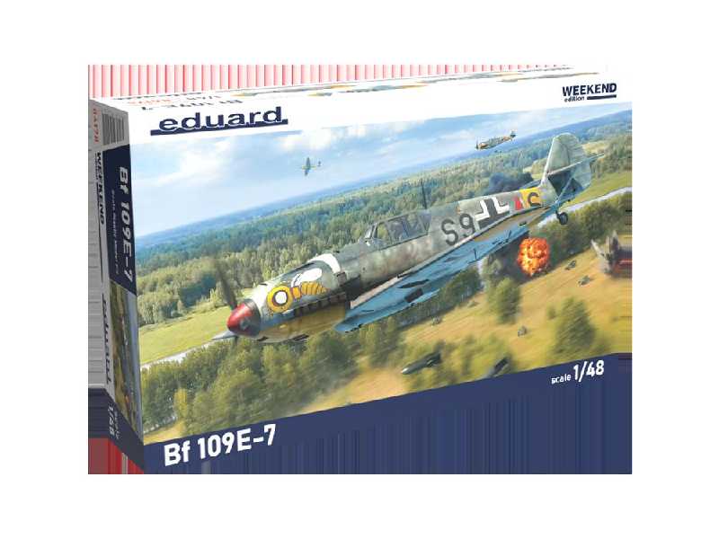 Bf 109E-7 1/48 - zdjęcie 1 Bf 109E-7 1/48 - zdjęcie 1