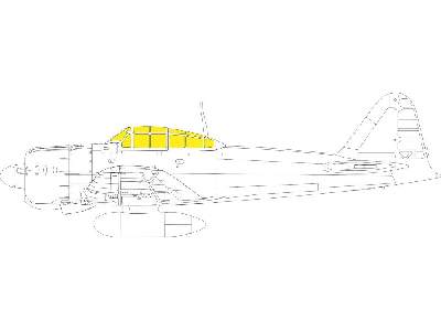 A6M2 TFace 1/48 - Eduard - zdjęcie 1