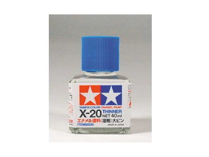 Rozcieńczalnik X-20 do farb olejnych - emalii - 40 ml - zdjęcie 1