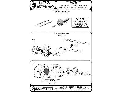 Polska Tankietka Tks - Hotchkiss Wz.25 W Jarzmie (żywica I Części Toczone) - zdjęcie 13