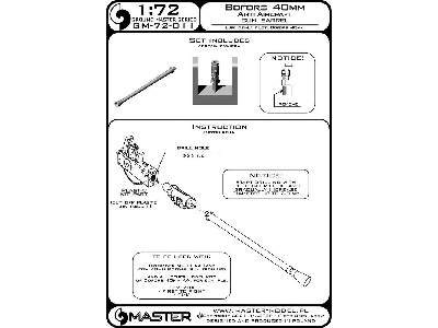 Lufa Działa Przeciwlotniczego Bofors 40mm - Do Crusader Mk. Iii Aa Z Ibg I Innych Modeli Bofors 40m - zdjęcie 10