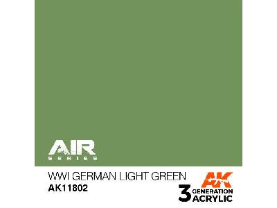 Ak 11802 Wwi German Light Green - zdjęcie 1