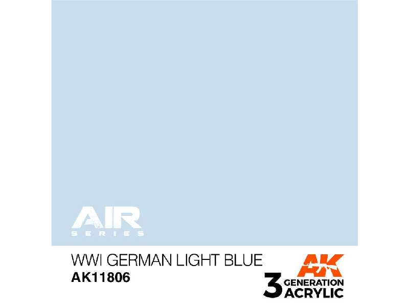 Ak 11806 Wwi German Light Blue - zdjęcie 1