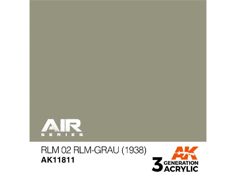 Ak 11811 Rlm 02 Rlm-grau (1938) - zdjęcie 1