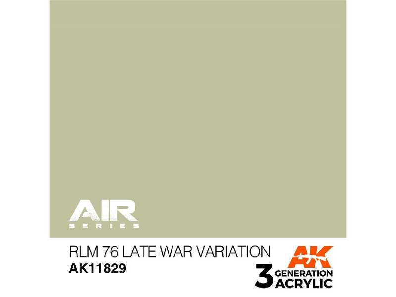 Ak 11829 Rlm 76 Late War Variation - zdjęcie 1 Ak 11829 Rlm 76 Late War Variation - zdjęcie 1