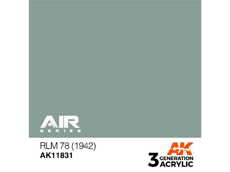 Ak 11831 Rlm 78 (1942) - zdjęcie 1 Ak 11831 Rlm 78 (1942) - zdjęcie 1