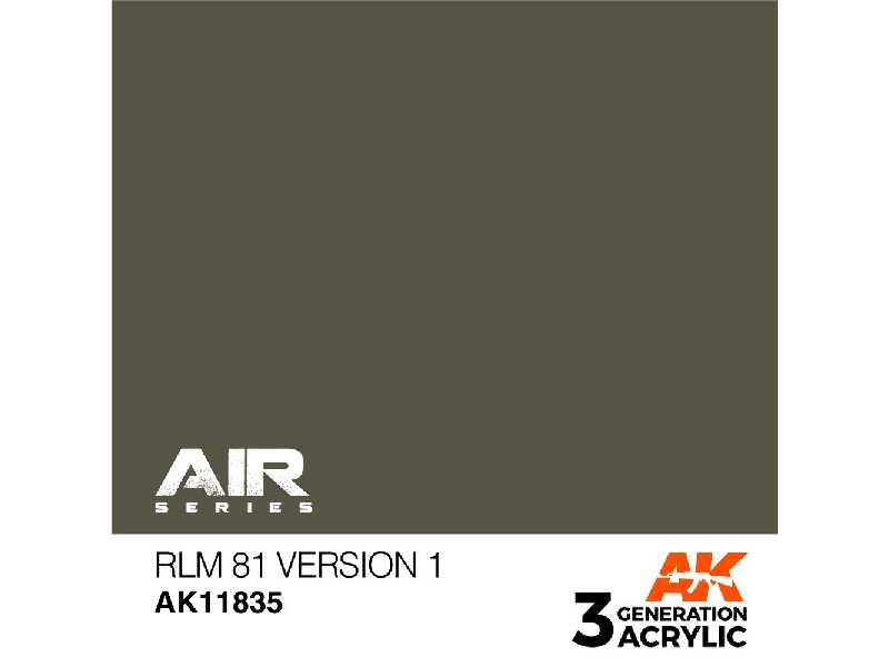 Ak 11835 Rlm 81 Version 1 - zdjęcie 1 Ak 11835 Rlm 81 Version 1 - zdjęcie 1