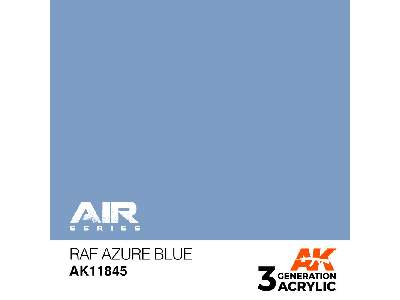 Ak 11845 Raf Azure Blue - zdjęcie 1
