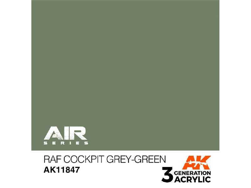 Ak 11847 Raf Cockpit Grey-green - zdjęcie 1