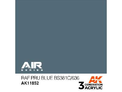 Ak 11852 Raf Pru Blue Bs381c/636 - zdjęcie 1
