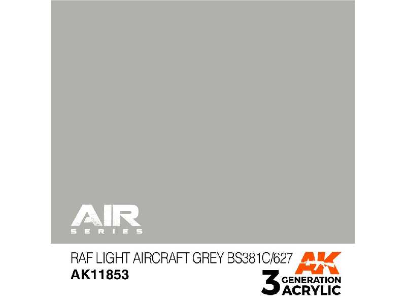 Ak 11853 Raf Light Aircraft Grey Bs381c/627 - zdjęcie 1 Ak 11853 Raf Light Aircraft Grey Bs381c/627 - zdjęcie 1