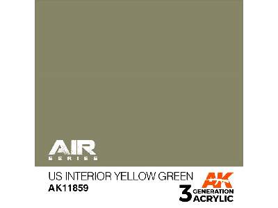Ak 11859 Us Interior Yellow Green - zdjęcie 1