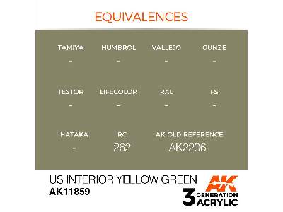 Ak 11859 Us Interior Yellow Green - zdjęcie 3