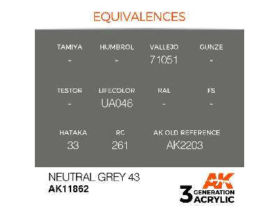 Ak 11862 Neutral Grey 43 - zdjęcie 3