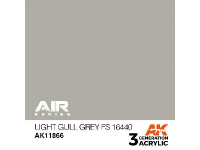 Ak 11866 Light Gull Grey Fs 16440 - zdjęcie 1