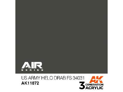 Ak 11872 Us Army Helo Drab Fs 34031 - zdjęcie 1