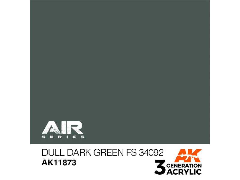 Ak 11873 Dull Dark Green Fs 34092 - zdjęcie 1