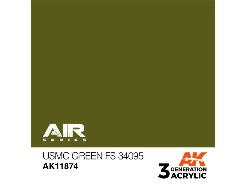 Ak 11874 Usmc Green Fs 34095 - zdjęcie 1 Ak 11874 Usmc Green Fs 34095 - zdjęcie 1
