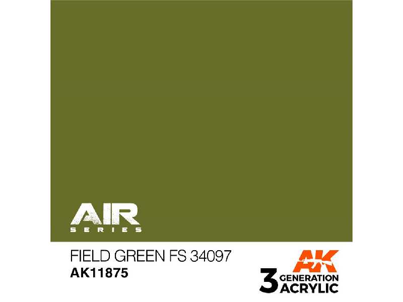 Ak 11875 Field Green Fs 34097 - zdjęcie 1