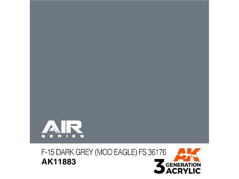 Ak 11883 F-15 Dark Grey (Mod Eagle) Fs 36176 - zdjęcie 1 Ak 11883 F-15 Dark Grey (Mod Eagle) Fs 36176 - zdjęcie 1