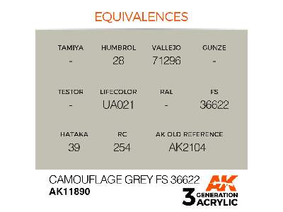 Ak 11890 Camouflage Grey Fs 36622 - zdjęcie 3